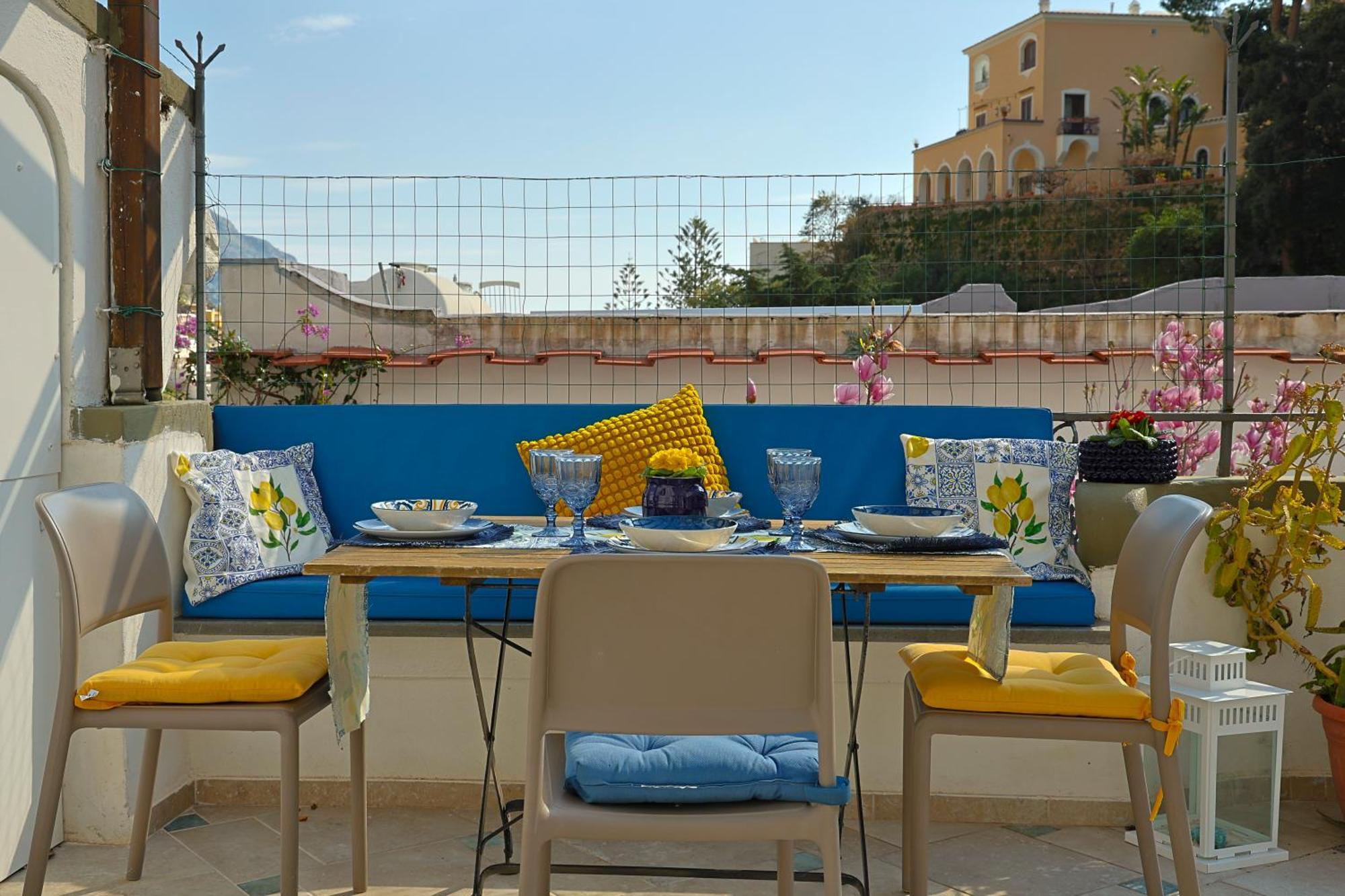 Casa Flavia Positano Center - 5 Minutes To Beach And 4 Air Conditioning 外观 照片
